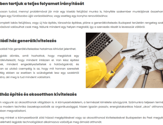 generálkivitelező